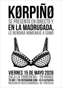 ( Viernes 15 de Mayo ) KORPIÑO