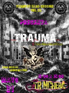 (Domingo 31 de Mayo) Sesión Vermut TRAUMA (Italia) + ALL OR NOTHING